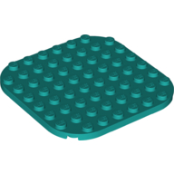 PLATE 8X8, CIRCLE PLATE 8X8, CIRCLE