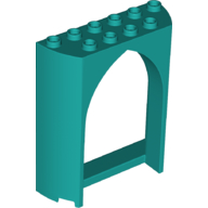WALL 2X6X6, 1/2 CIRCLE, W/ CUT OUT WALL 2X6X6, 1/2 CIRCLE, W/ CUT OUT