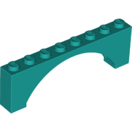 BRICK W. BOW 1X8X2 BRICK W. BOW 1X8X2