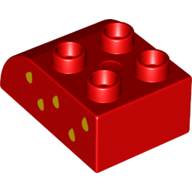 BRICK 2X3X1, OUTSIDE BOW, NO. 18 BRICK 2X3X1, OUTSIDE BOW, NO. 18