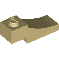BRICK 1X3,OUTSIDE HALF ARCH,W/ CUTOUT BRICK 1X3,OUTSIDE HALF ARCH,W/ CUTOUT