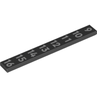 FLAT TILE 1X8, NO. 86 FLAT TILE 1X8, NO. 86