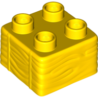 BRICK 2X2, HAY BRICK 2X2, HAY