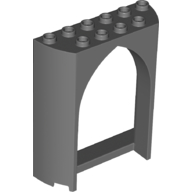 WALL 2X6X6, 1/2 CIRCLE, W/ CUT OUT WALL 2X6X6, 1/2 CIRCLE, W/ CUT OUT