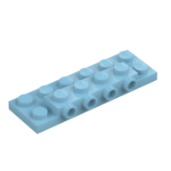 PLATE 2X6X2/3 W 4 HOR. KNOB PLATE 2X6X2/3 W 4 HOR. KNOB