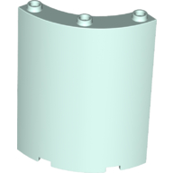 WALL ELEMENT 4X4X6, ROUND WALL ELEMENT 4X4X6, ROUND