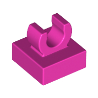 PLATE 1X1 W. UP RIGHT HOLDER PLATE 1X1 W. UP RIGHT HOLDER