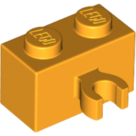 BRICK 1X2 W. HORIZONTAL HOLDER BRICK 1X2 W. HORIZONTAL HOLDER