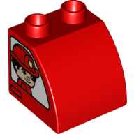 BRICK 2X2X1.5, OUTSIDE BOW, NO. 17 BRICK 2X2X1.5, OUTSIDE BOW, NO. 17