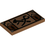 FLAT TILE 2X4, NO. 245 FLAT TILE 2X4, NO. 245