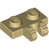 PLATE 1X2 W/FORK, VERTICAL PLATE 1X2 W/FORK, VERTICAL