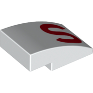 BRICK, W/ HALF BOW 2X3 W/ CUT, 10 BRICK, W/ HALF BOW 2X3 W/ CUT, 10