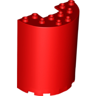 WALL ELEMENT, ROUND 3X6X6 WALL ELEMENT, ROUND 3X6X6