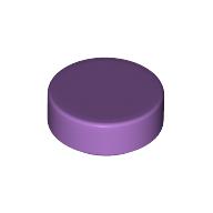 FLAT TILE 1X1, ROUND FLAT TILE 1X1, ROUND