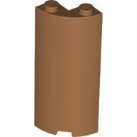 WALL 2X2X5, 1/4 CIRCLE, W/ CUTOUT WALL 2X2X5, 1/4 CIRCLE, W/ CUTOUT