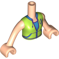 TORSO, GIRL, W/ ARM, NO. 343 TORSO, GIRL, W/ ARM, NO. 343