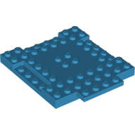 PLATE 8X8X6,4, 3 CUT OUT, 1 WING PLATE 8X8X6,4, 3 CUT OUT, 1 WING