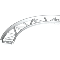 RAIL 13X13, 1/4 CIRCLE, W/ 3.2 SHAFT RAIL 13X13, 1/4 CIRCLE, W/ 3.2 SHAFT