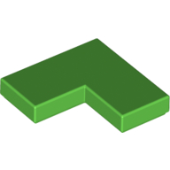FLAT TILE CORNER 1X2X2 FLAT TILE CORNER 1X2X2