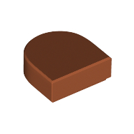 FLAT TILE 1X1, 1/2 CIRCLE FLAT TILE 1X1, 1/2 CIRCLE