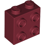 BRICK 1X2X1 2/3 W/4 KNOBS BRICK 1X2X1 2/3 W/4 KNOBS