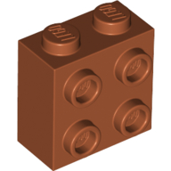 BRICK 1X2X1 2/3 W/4 KNOBS BRICK 1X2X1 2/3 W/4 KNOBS