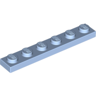 PLATE 1X6 PLATE 1X6