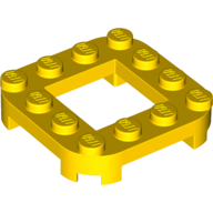PLATE 4X4X2/3, CIRCLE, 2X2 HOLE PLATE 4X4X2/3, CIRCLE, 2X2 HOLE