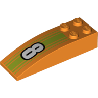 BRICK 2X6, W/ BOW, NO.1 BRICK 2X6, W/ BOW, NO.1