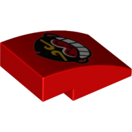 BRICK, W/ HALF BOW 2X3, W/ CUT, NO. 15 BRICK, W/ HALF BOW 2X3, W/ CUT, NO. 15