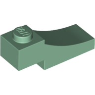 BRICK 1X3,OUTSIDE HALF ARCH,W/ CUTOUT BRICK 1X3,OUTSIDE HALF ARCH,W/ CUTOUT