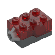 FX LIGHT 2X3X1 1/3, RED FX LIGHT 2X3X1 1/3, RED