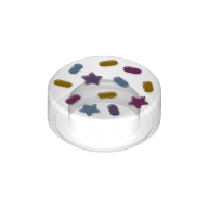FLAT TILE 1X1, ROUND, NO. 182 FLAT TILE 1X1, ROUND, NO. 182
