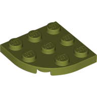 PLATE 3X3, 1/4 CIRCLE PLATE 3X3, 1/4 CIRCLE