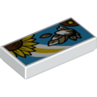 FLAT TILE 1X2, NO. 341 FLAT TILE 1X2, NO. 341