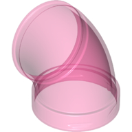TUBE, CURVED 45 DEG. TUBE, CURVED 45 DEG.
