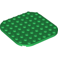 PLATE 8X8, CIRCLE PLATE 8X8, CIRCLE