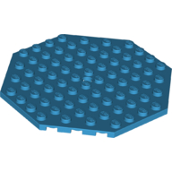 PLATE OCTAGONAL 10X10 W. SNAP PLATE OCTAGONAL 10X10 W. SNAP