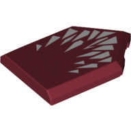 FLAT TILE 2X3, W/ ANGLE, NO. 123 FLAT TILE 2X3, W/ ANGLE, NO. 123