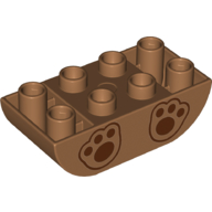 BRICK 2X4, W/ INV. BOWS, NO. 9 BRICK 2X4, W/ INV. BOWS, NO. 9