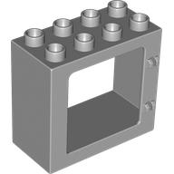 DUPLO DOOR-/WINDOWELEM. 2X4X3 DUPLO DOOR-/WINDOWELEM. 2X4X3