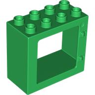 DUPLO DOOR-/WINDOWELEM. 2X4X3 DUPLO DOOR-/WINDOWELEM. 2X4X3