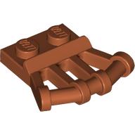 PLATE 1X2 W.Ø3.2 SHAFT 22.5 D. PLATE 1X2 W.Ø3.2 SHAFT 22.5 D.