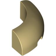 1/4 ARCH BRICK 3X3, W/ CUTOUT, NO. 1 1/4 ARCH BRICK 3X3, W/ CUTOUT, NO. 1