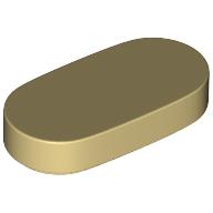 TILE 1X2, 1/2 CIRCLE TILE 1X2, 1/2 CIRCLE