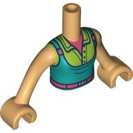 TORSO, GIRL, W/ ARM, NO. 458 TORSO, GIRL, W/ ARM, NO. 458