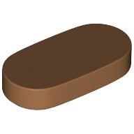 TILE 1X2, 1/2 CIRCLE TILE 1X2, 1/2 CIRCLE