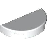 TILE 1X2, W/ 1/2 CIRCLE TILE 1X2, W/ 1/2 CIRCLE