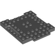 PLATE 8X8X6,4, 3 CUT OUT, 1 WING PLATE 8X8X6,4, 3 CUT OUT, 1 WING