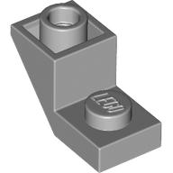 ROOF TILE 1X2, INVERTED, DEG. 45, W/ CUT ROOF TILE 1X2, INVERTED, DEG. 45, W/ CUT